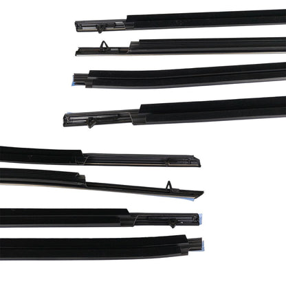 4PCS Door Belt Molding Chrome Trim Left+Right For 2018-2021 Toyota Camry US