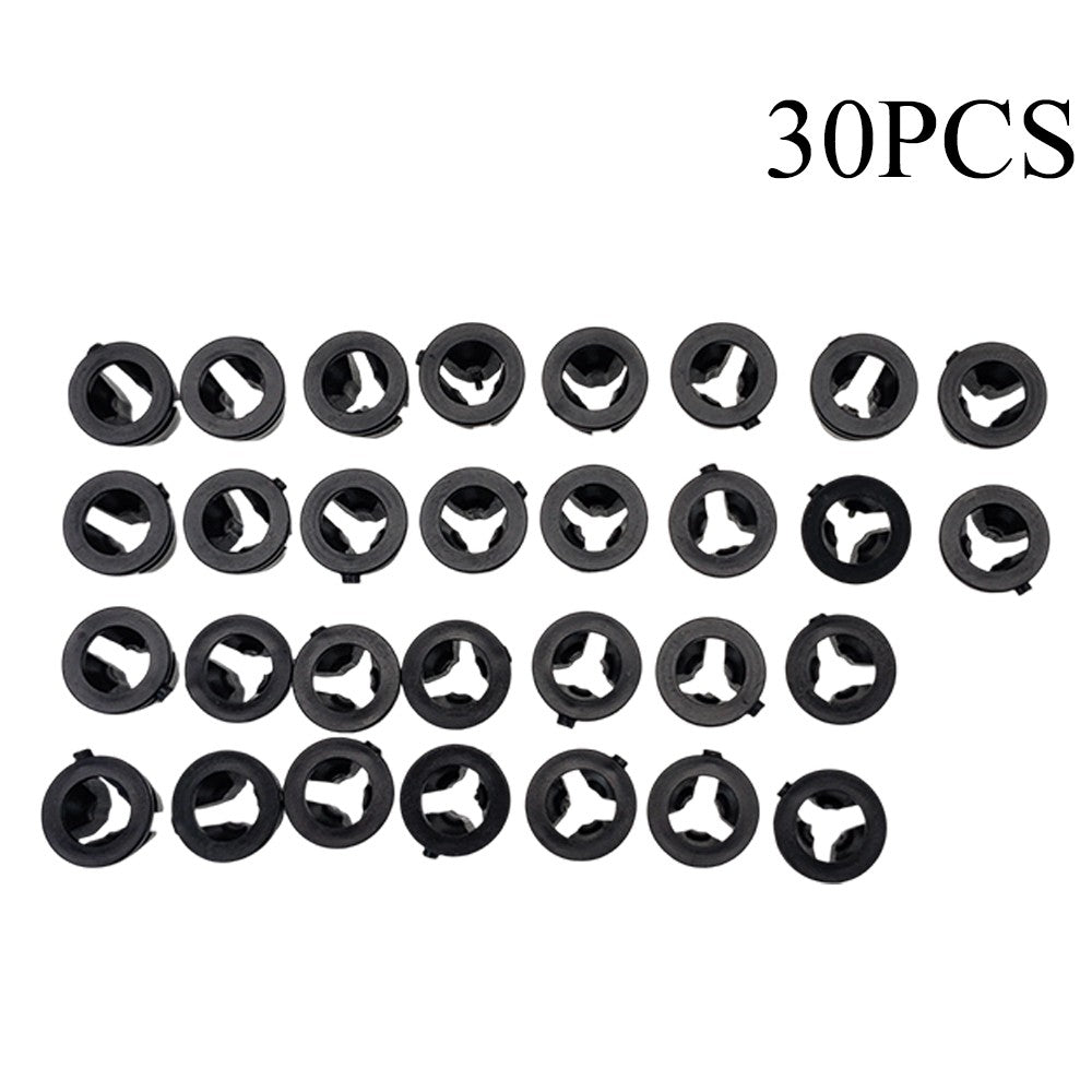 30x Grille & Side Market Light Grommet Retainer Clip For Toyota Screw Grommet