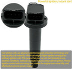 Ignition Coil Pack & Spark Plugs UF333 for 2.4L 02-10 Toyota Camry 01-08 Rav4