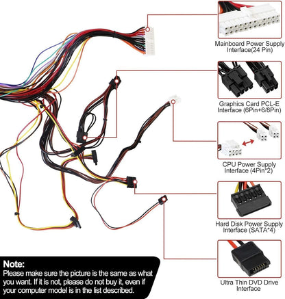 For DELL XPS 8910 8920 8300 8900 8700 8500 R5 D460AM-03 PSU Power Supply 460W US