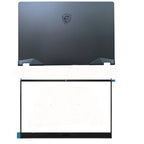 Blue Back Cover Top+ Bezel For MSI GE66 Raider 10SD 10SE 10SF MS-1542 MS-1541 US
