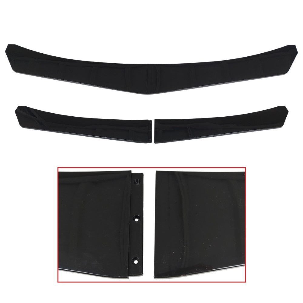 Front Bumper Lip Spoiler Splitter Body Kit Blk For HONDA ACCORD Coupe Sedan Car