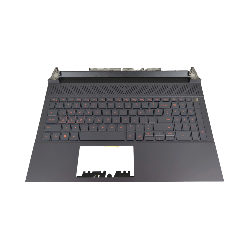 New 00144H Palmrest Case Keyboard Red Backlit For Dell G15 5530 5531 5535 2023