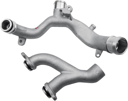 Metal Coolant Water Pipe System Kit LR075991 LR092992 For Land Rover Range Rover