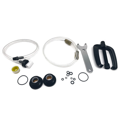 For Seastar Hydraulic Steering Cylinder Seal HS5157 + Bleed Kit+ Bracket Puller