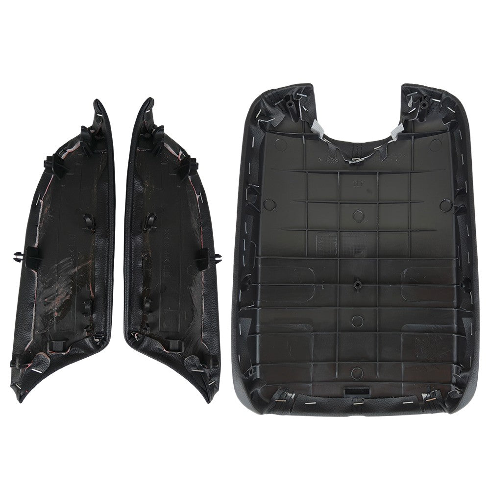 Car Center Console Cover Front Door Panels Armrest Black for Honda Accord 08-12