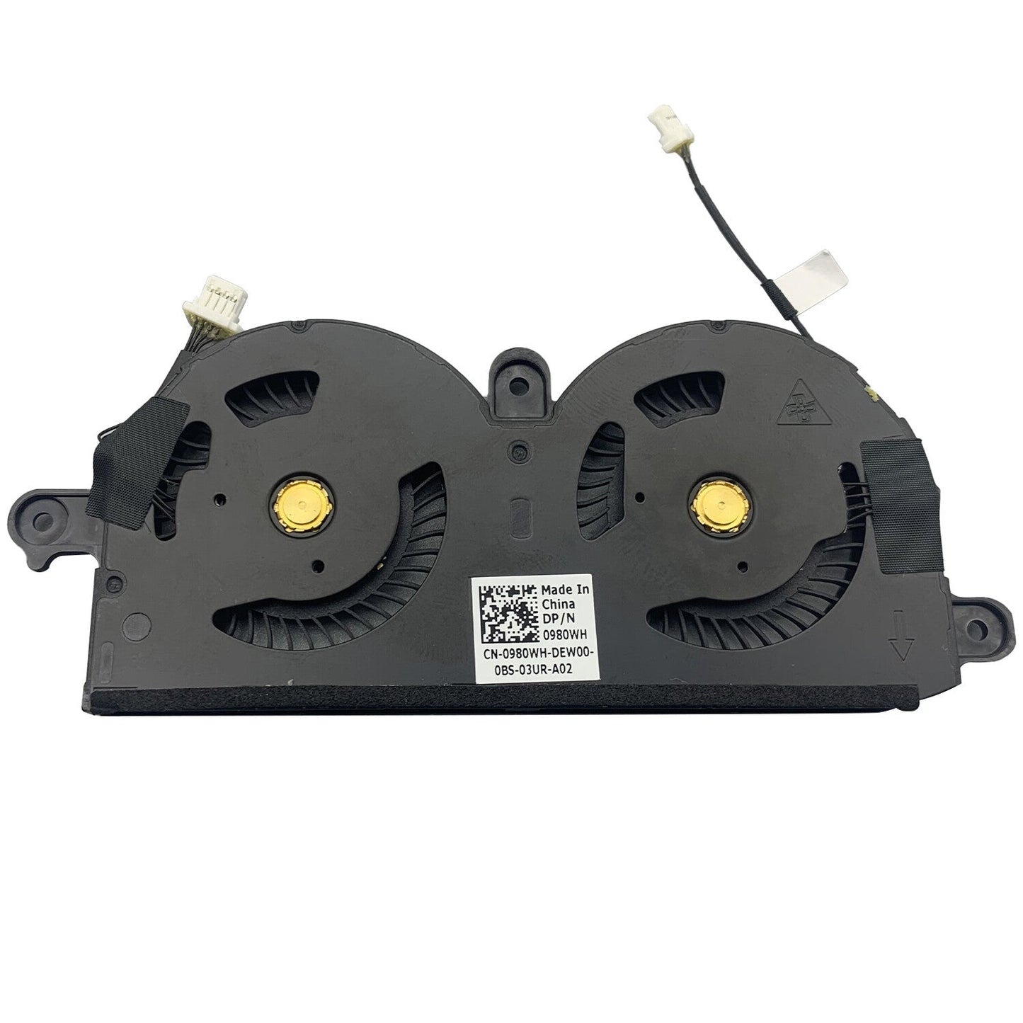 New 4 Pin CPU Cooling Fan 980WH ND55C19-16M01 980WH For Dell XPS 13 9370 9380 US