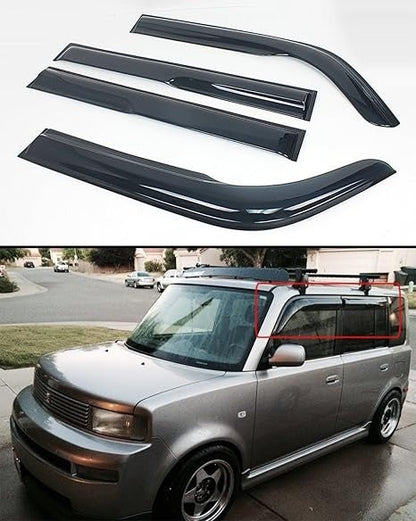 For 2003-2007 Scion XB Rain Guard Window Visor Vent Deflector M Style