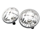 Set of 2 Clear Lens Fog Light For 2011-2017 Jeep Patriot LH & RH Lamps w / Bulbs