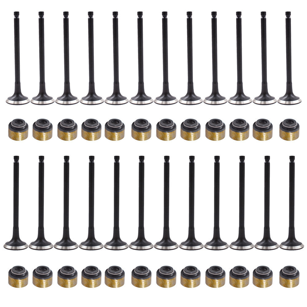 Intake Exhaust Valves For Kia Optima 2.5L 2.7L 2221137201 2221237200 Set of 24