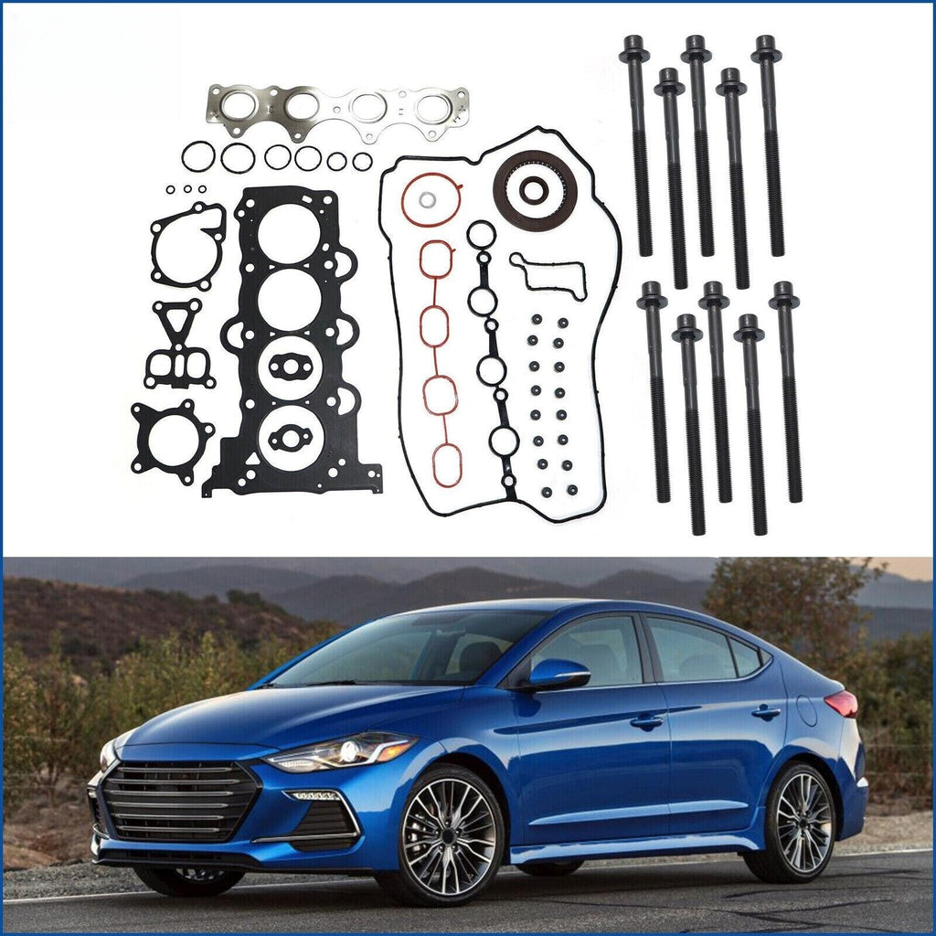 HS26554PT Head Gasket Bolts Set for 2012 2019 for Hyundai for Kia Accent Rio