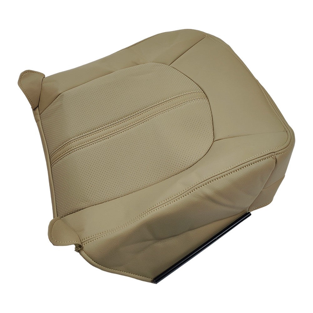For 2008 2009 2010 - 2013 Cadillac CTS Driver Side Bottom Leather Seat Cover Tan
