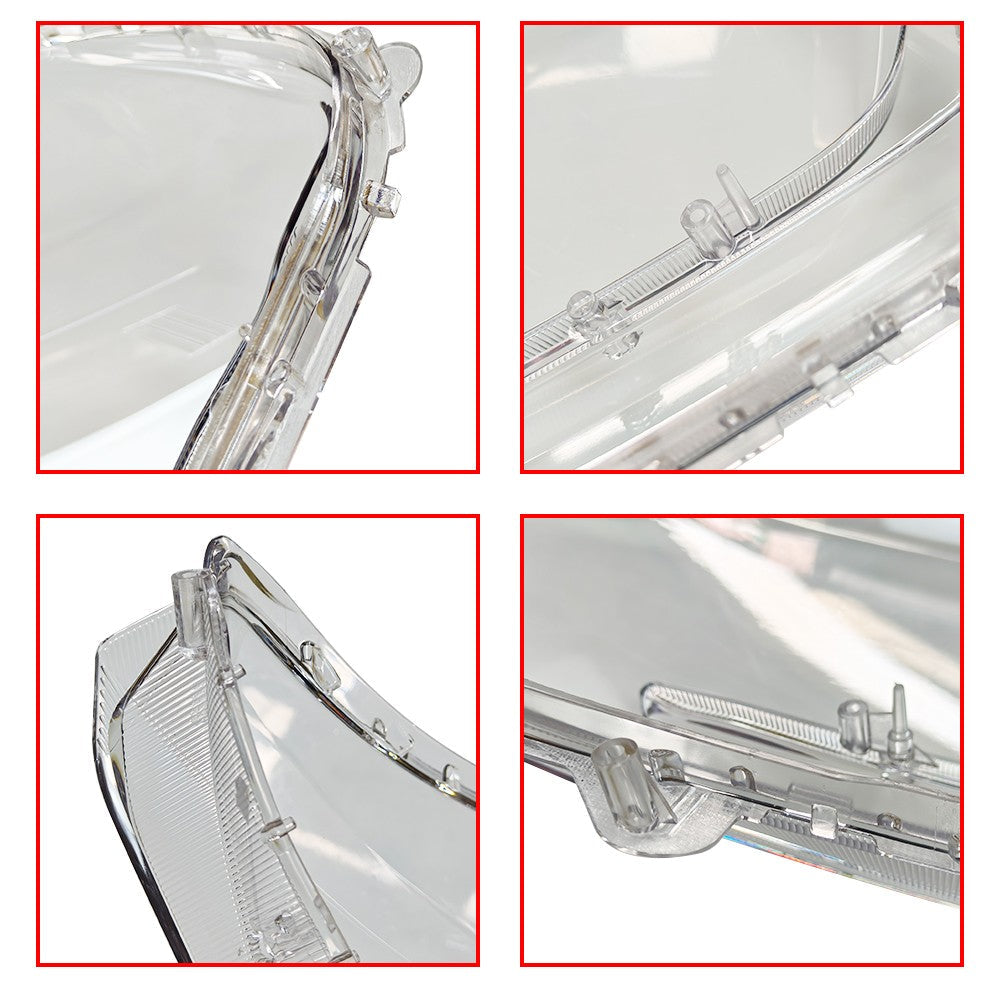 A Pair Front Headlight Lens Cover Shell For Honda CR-V 2017-2022