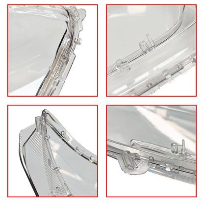 A Pair Front Headlight Lens Cover Shell For Honda CR-V 2017-2022