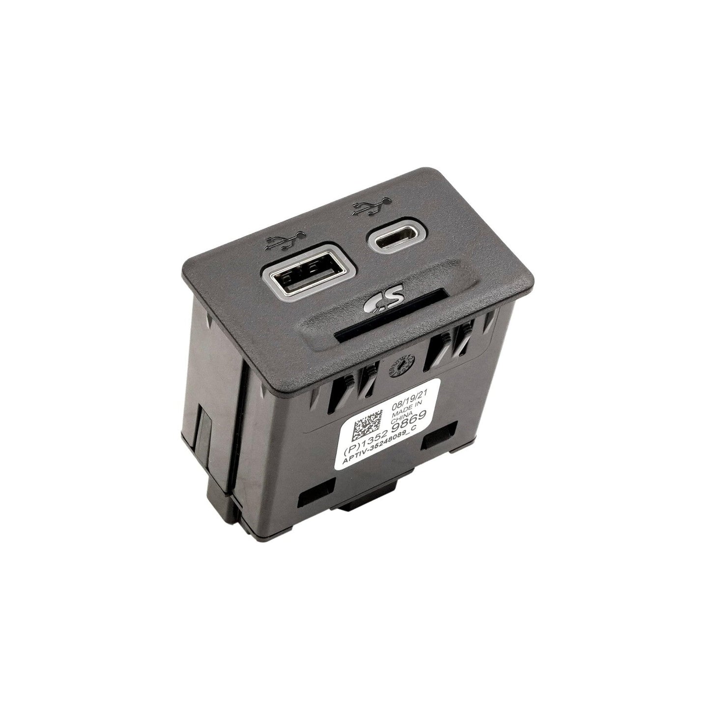 Center Console Auxiliary USB Receptacle Adapter