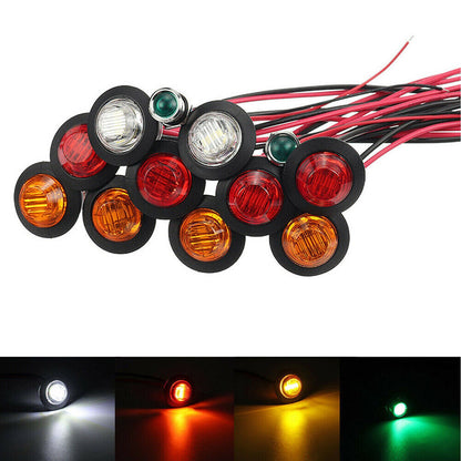 For UTV SXS ATV Rocker Switch Turn Signal Kit Street Led Light Horn Hazard Set