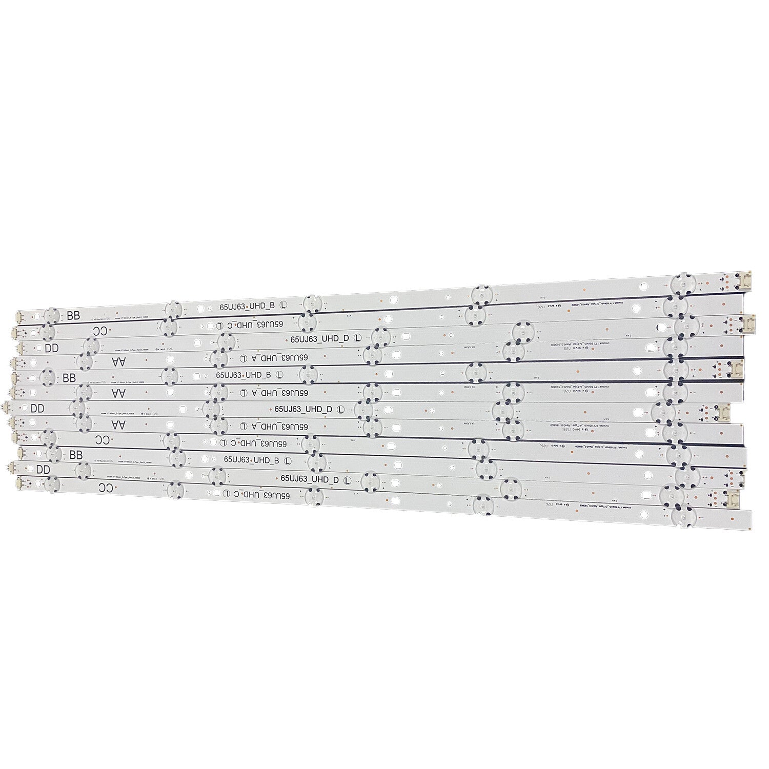New LED Strips For LG 65UJ6300 65UJ6050 65UJ6100 65UJ6307 65UJ63_UHD_A B C D