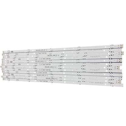 New LED Strips For LG 65UJ6300 65UJ6050 65UJ6100 65UJ6307 65UJ63_UHD_A B C D