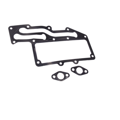 New For Perkins 1104 series Caterpillar CAT C4.4 Oil Cooler Core+Housing+ Gasket