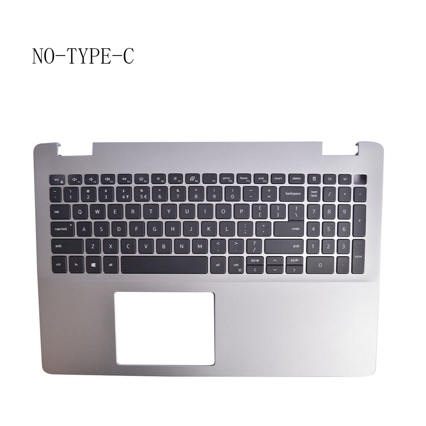 0V5JHC Palmrest w/Backlit Keyboard NO-Type-C Silver For Dell Inspiron 5593 V5JHC