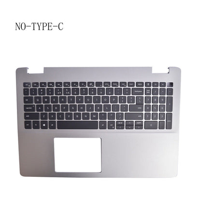 0V5JHC Palmrest w/Backlit Keyboard NO-Type-C Silver For Dell Inspiron 5593 V5JHC