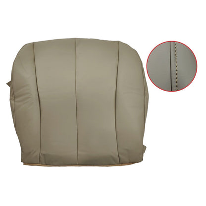For 2007-2011 Toyota Camry Driver Side Bottom Replacement Leather Seat Cover Tan