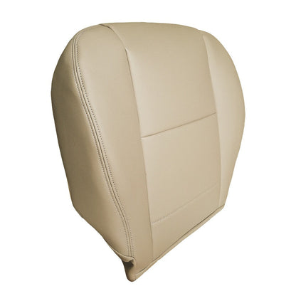 2000 to 2004 For Toyota Tundra Sequoia Driver Side Bottom Leather Seat Cover Tan