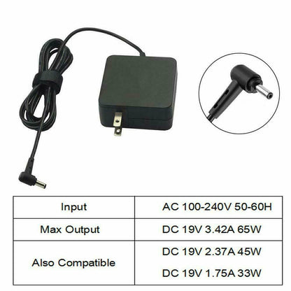 New 4*1.35mm AC Adapter Charger 19V 3.42A For Asus ZenBook 14 Q407IQ Q407I Q407
