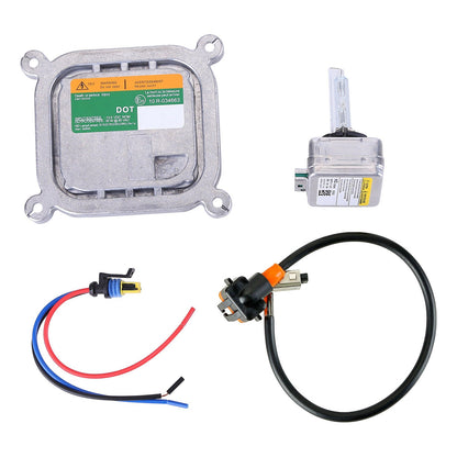 For Ford Mustang Xenon Ballast & D3S Bulb Kit Control Unit Computer 2010-2019 US
