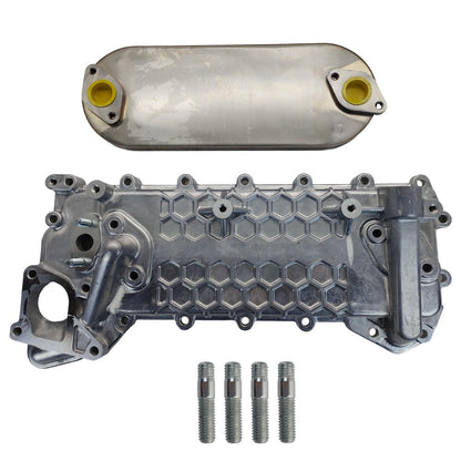 Oil Cooler For ISUZU NPR NPR-HD NQR NRR 4HK1 4HE1 4.8L 5.2L 1998-2010 US