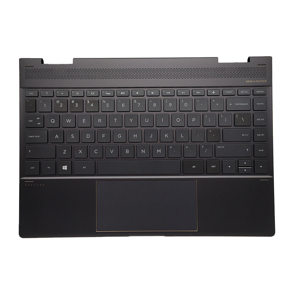 New For HP Spectre X360 13-AE Palmrest w/Backlit Keyboard Brown 13.3" 942040-001