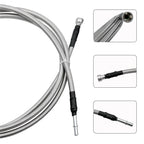Flexible Stainless Steel Braided Fuel Line Kit For Chevrolet Silverado 1500 2500