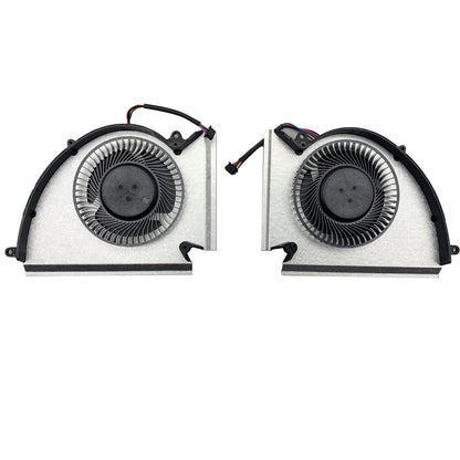 New CPU+GPU Cooling Fan For MSI GP76 GE76 WE76 MS-17K2 MS-17K3 PABD1A010SHR N452
