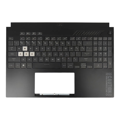 Palmrest Keyboard RGB Backlit For Asus TUF Gaming A15 FA507 FA507R FX507 2022 US