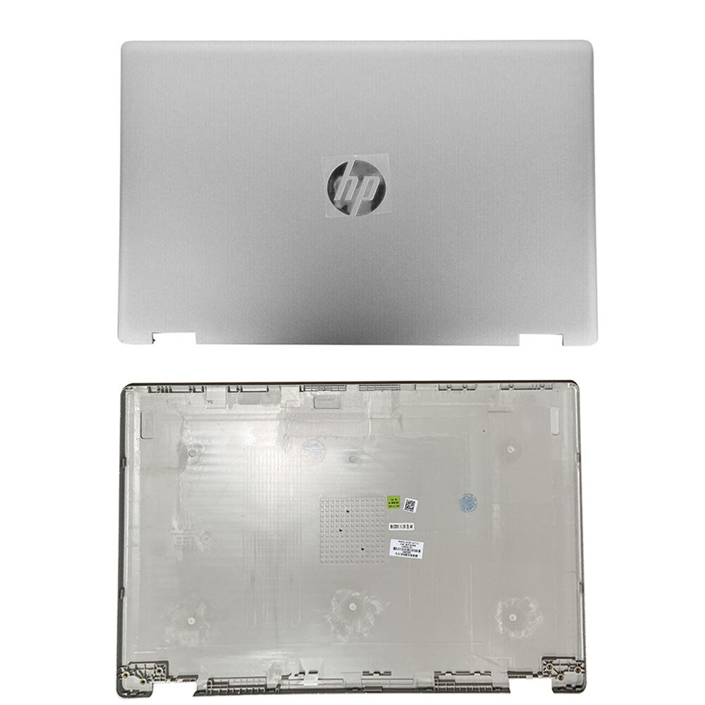 L53034 001 Silver Top Lid Back Cover for HP Pavilion X360 15T DQ 15 DQ0061CL