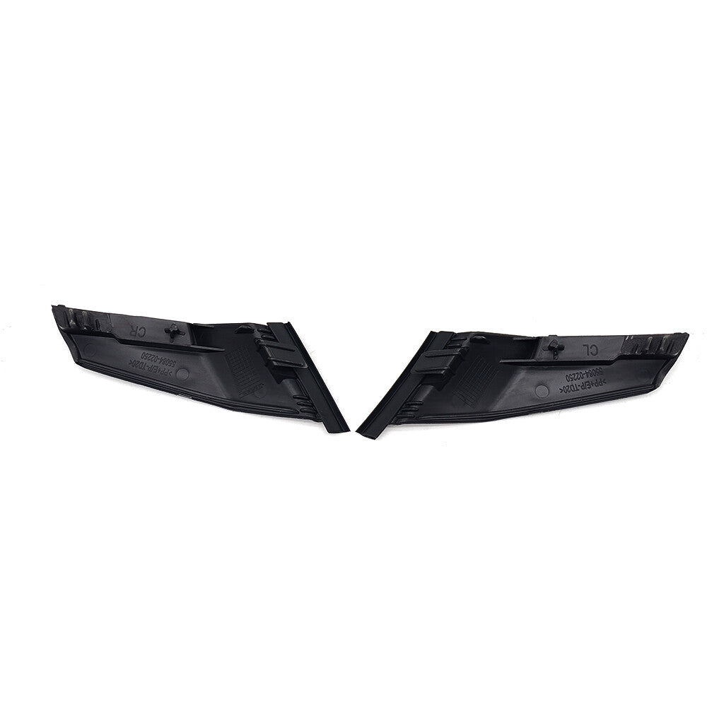 1 Pair Front Wiper Side Cowl Extension Cover Trim For Toyota Corolla 2019 LE