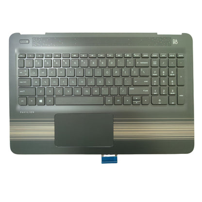 Palmrest For HP Pavilion 15-AU 15-AW Keyboard Non-Backlit Touchpad 856028-001 US