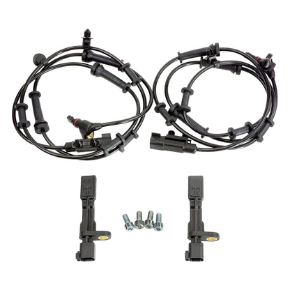 4PCS Front and Rear ABS Wheel Speed Sensor 68003281AA For JEEP Wrangler 12-17