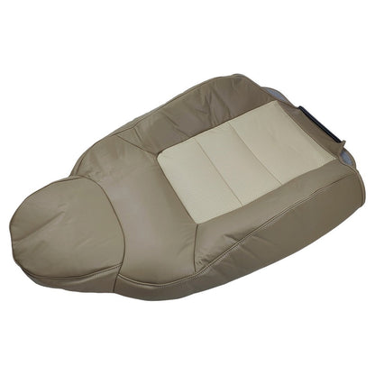 LH / RH Front Leather Seat Cover Tan For 2003-2006 Ford Expedition Eddie Bauer