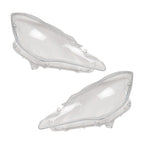 A Pair Front Side Headlight Lens Cover For 2014- 2017 Maserati Quattroporte