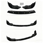 For BMW G20 330i M340i M Sport 2019-22 GT Style Gloss Black Front Bumper Lip Kit