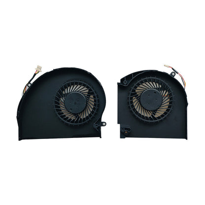 New For Dell Alienware 17 R4 R5 CPU and GPU Cooling Fan 4-Pin P31E ALW17C 04RFW1