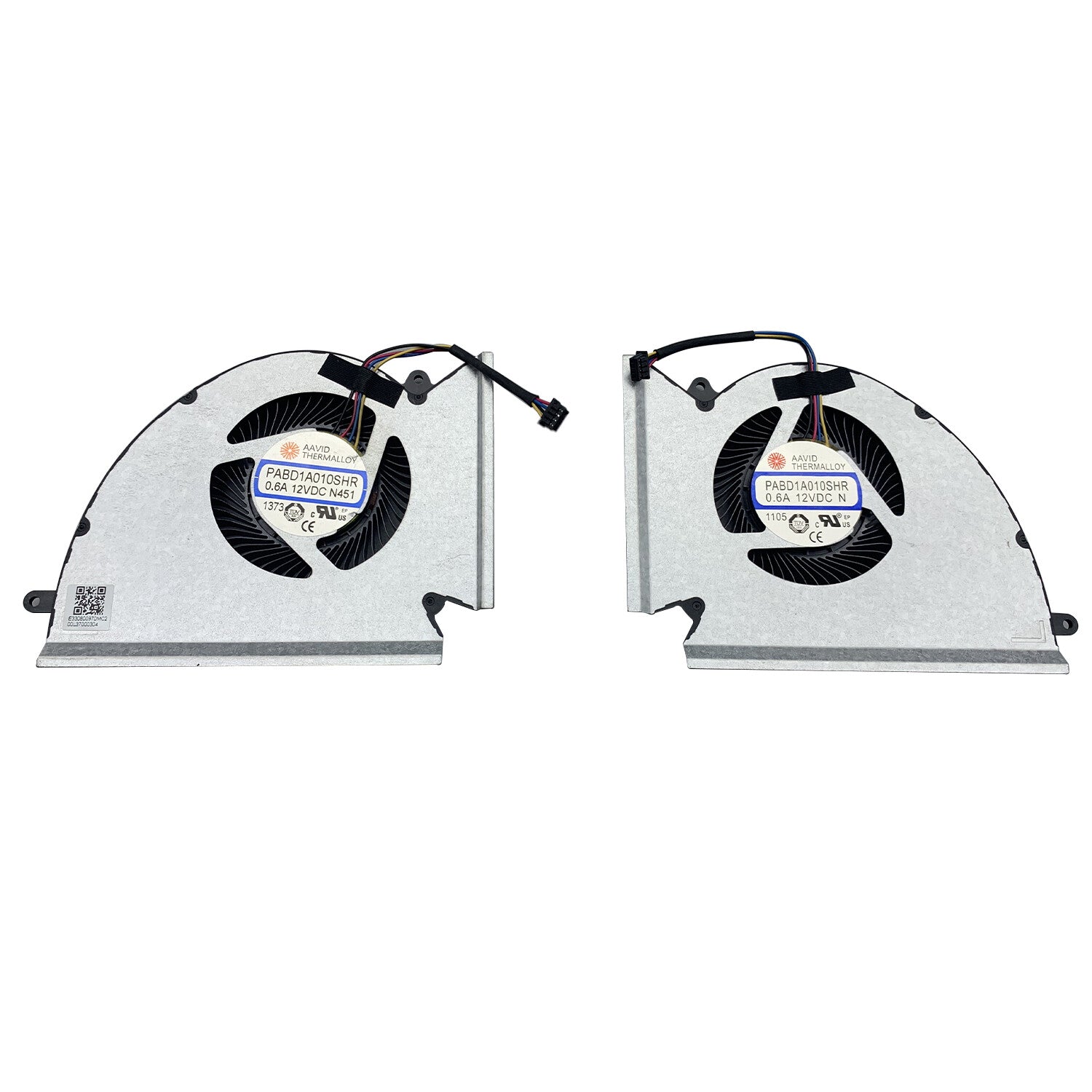 New CPU+GPU Cooling Fan For MSI GP76 GE76 WE76 MS-17K2 MS-17K3 PABD1A010SHR N452