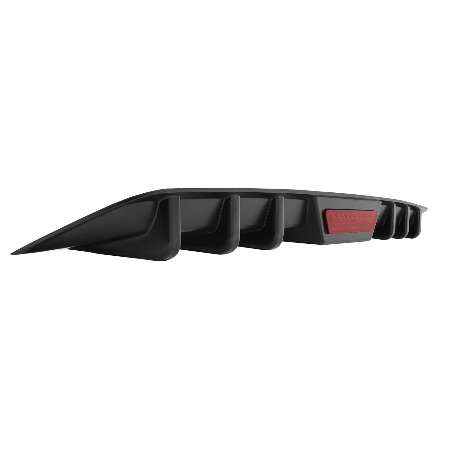 For Infiniti G37 G35 Sedan Rear Bumper Diffuser 6 Shark Fin Splitter Lip Spoiler