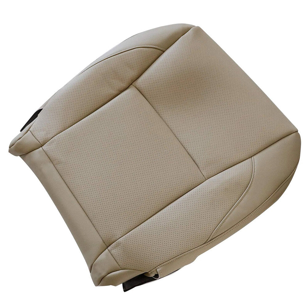 For Lexus ES350 2007-2012 Leather Passenger Bottom Perforated Seat Cover Tan