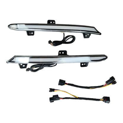 Clear Lens LED Rear Bumper Reflector Lights for Honda Accord 2018 2022