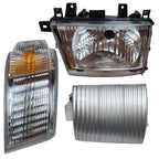 Headlight & Corner Reflector & Turn Signal Lamp For Mitsubishi Fuso FE 12-20 RH
