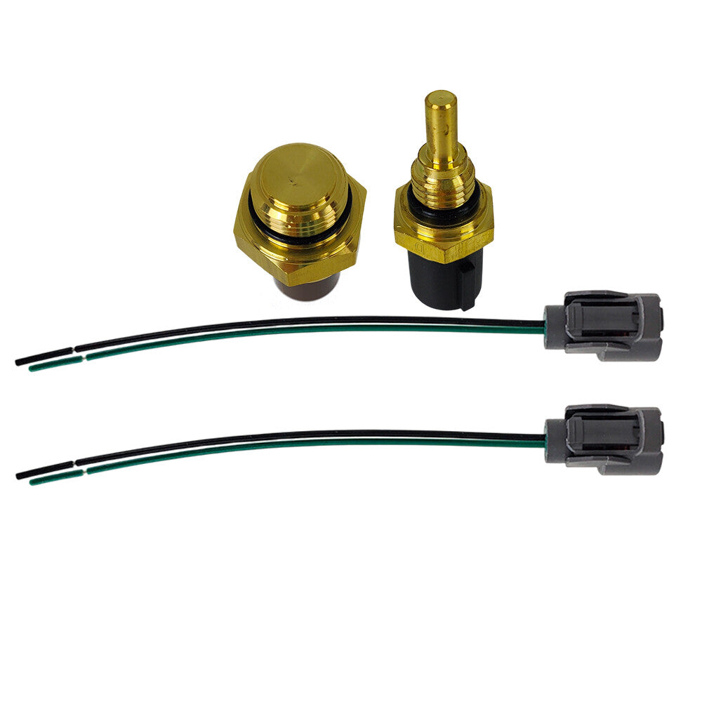 For MDX 2002/RSX 2002-2006 Coolant Temp Sensor + Fan Switch w/Connectors