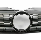 Mesh Hex Honeycomb Upper Grille Grill Chrome Trim for 2015-2018 for VW MK6 Jetta