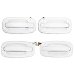 New 4 PCS Exterior Olympic White Door Handle Fit For 1999-2006 2007 Silverado US